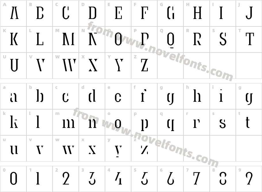 Granite-SemiStencilLightCharacter Map