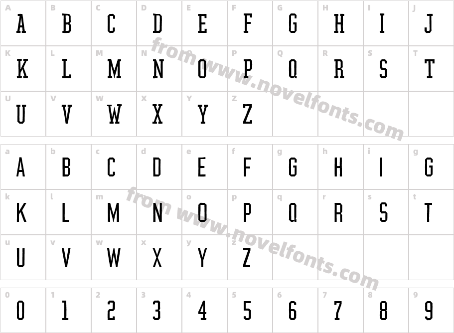 Graphium LghtCharacter Map