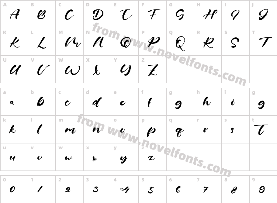 Grass RootCharacter Map