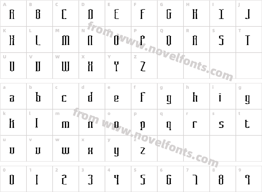 Graveyard BRKCharacter Map