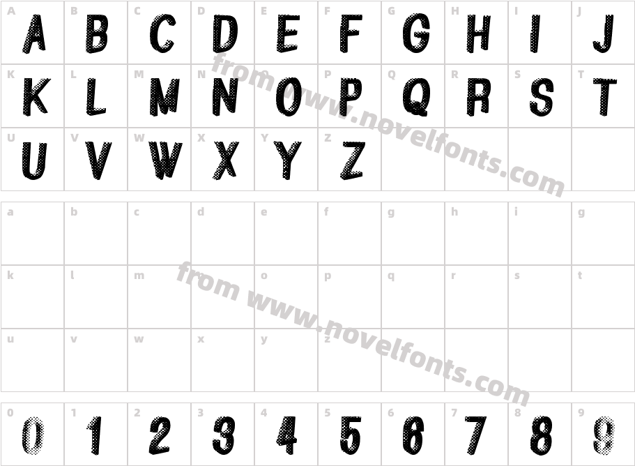 GreatShadowCharacter Map