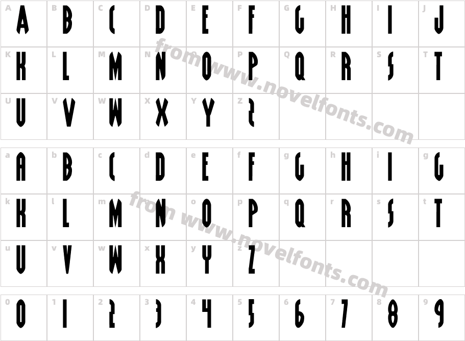 Grendel's MotherCharacter Map