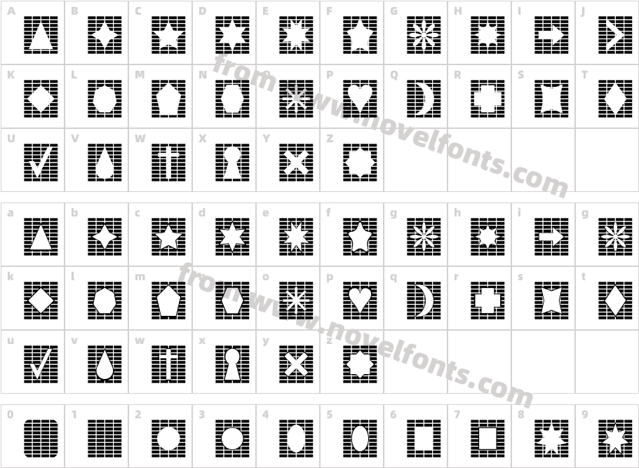 Grids n Things 2Character Map