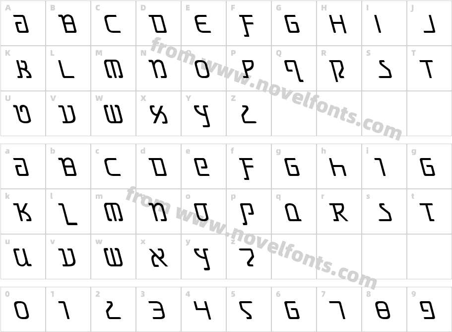 Grimlord LeftalicCharacter Map