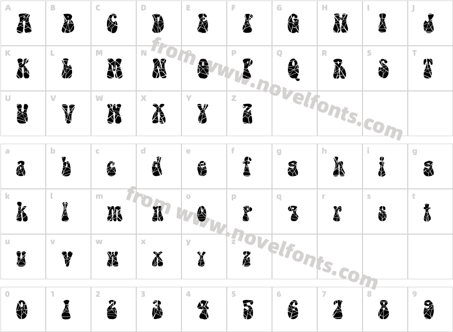 Groovey-Cracked NormalCharacter Map