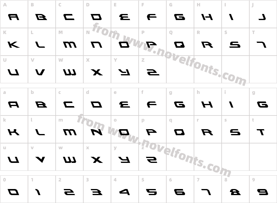 Alexis LeftalicCharacter Map