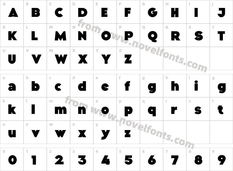 Growland BlackCharacter Map