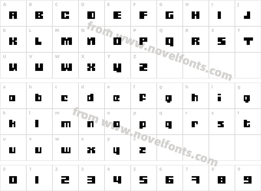 Gubblebum BlacknBlockyCharacter Map