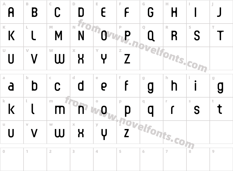 Guhly RegularreducedCharacter Map