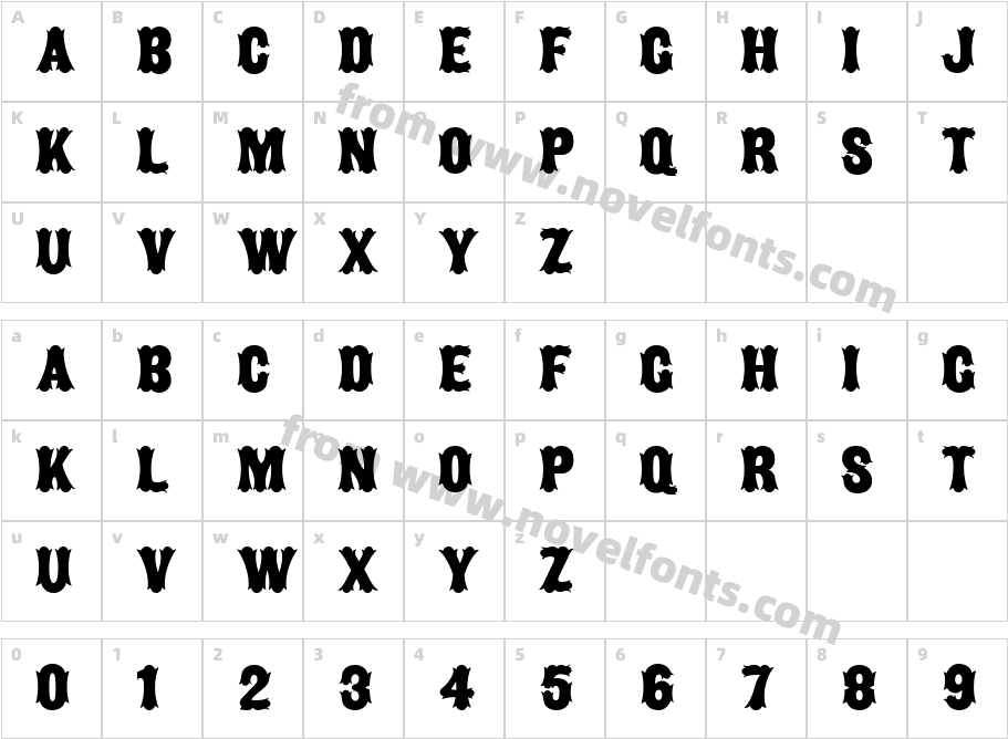 Gullywasher WBWCharacter Map