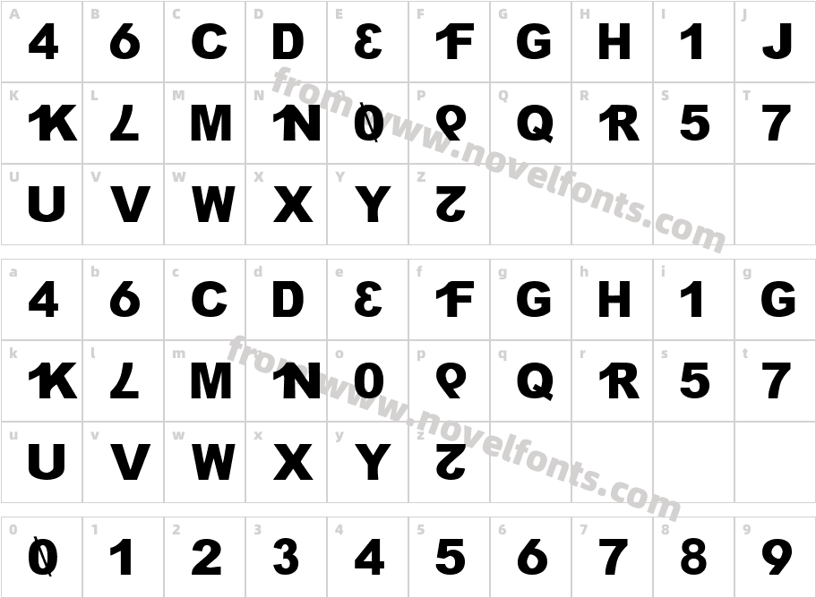 H4XX0R    1337 5CR1P7Character Map