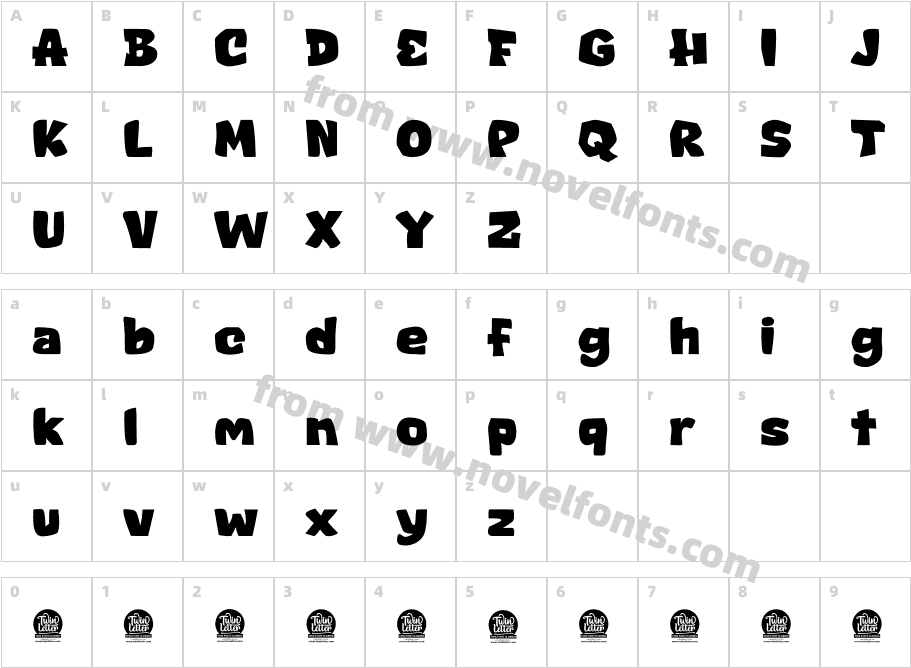 HEKAZ Personal UseCharacter Map