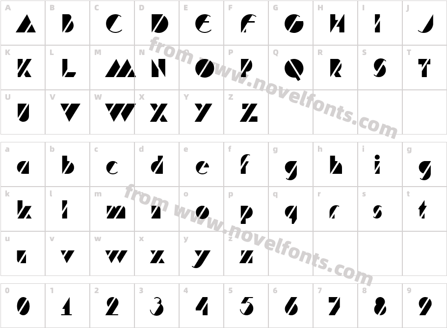 HFF Code DecoCharacter Map