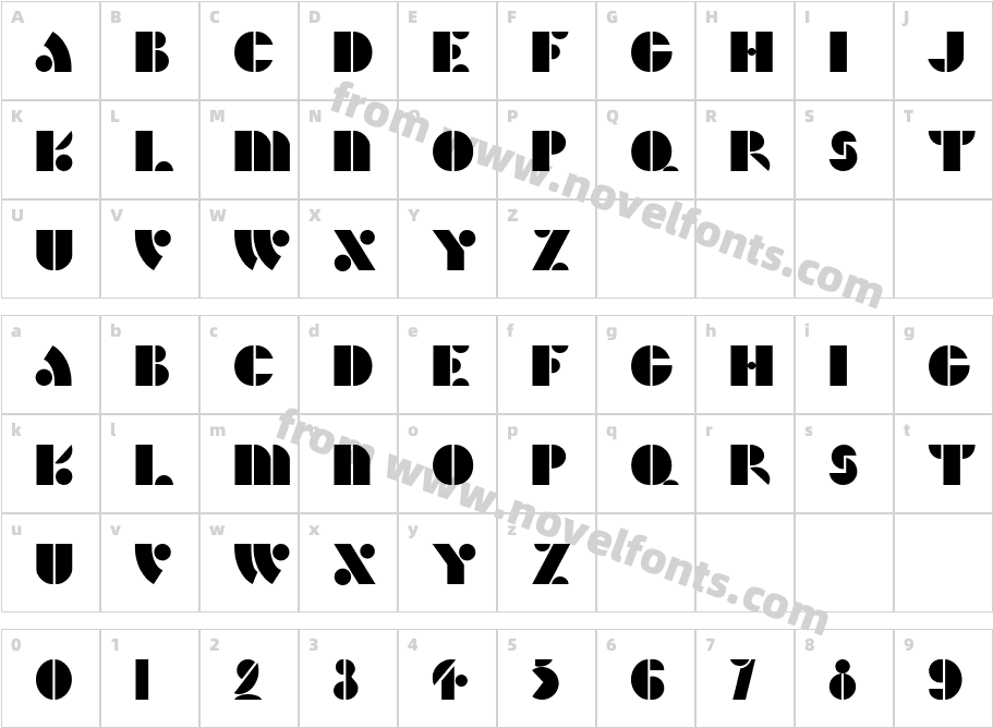 HFF Hunts DecoCharacter Map