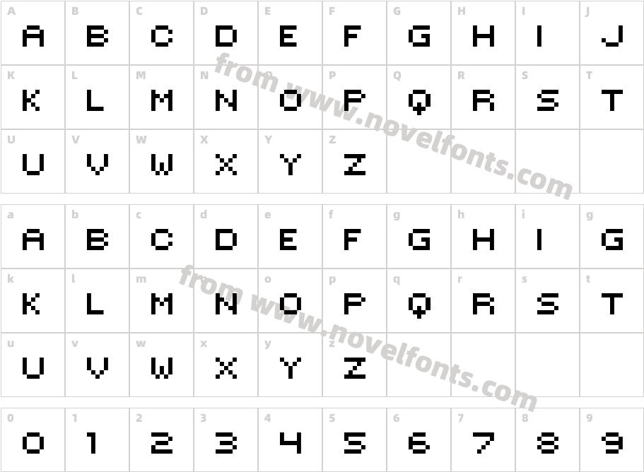 HILOGINCONCharacter Map