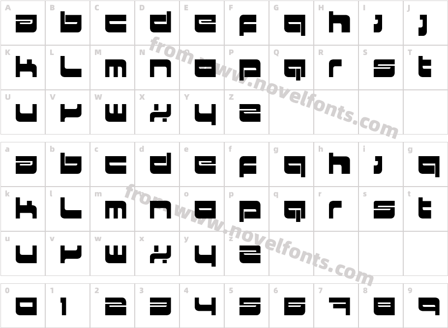 HKI metropolCharacter Map