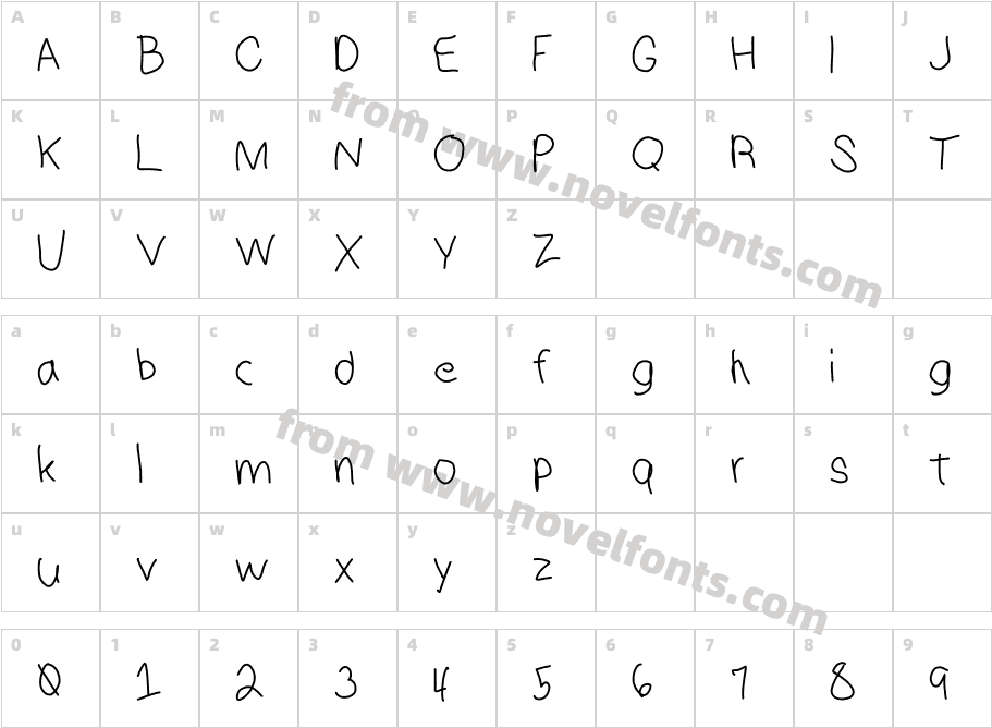 HM KeokukCharacter Map