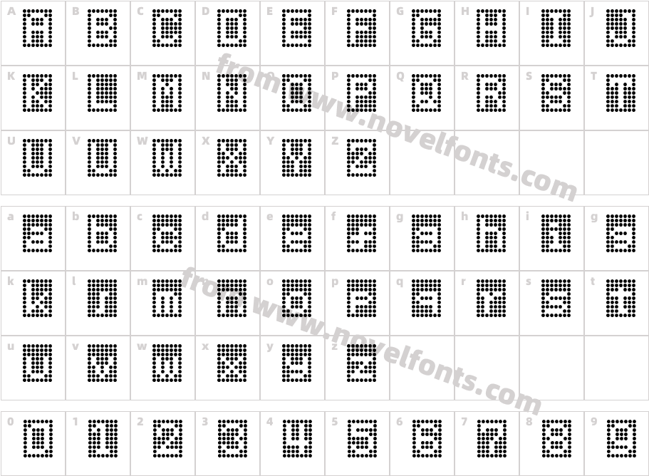 HNrumineCharacter Map