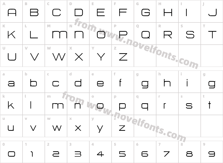 HURTMOLD_Character Map