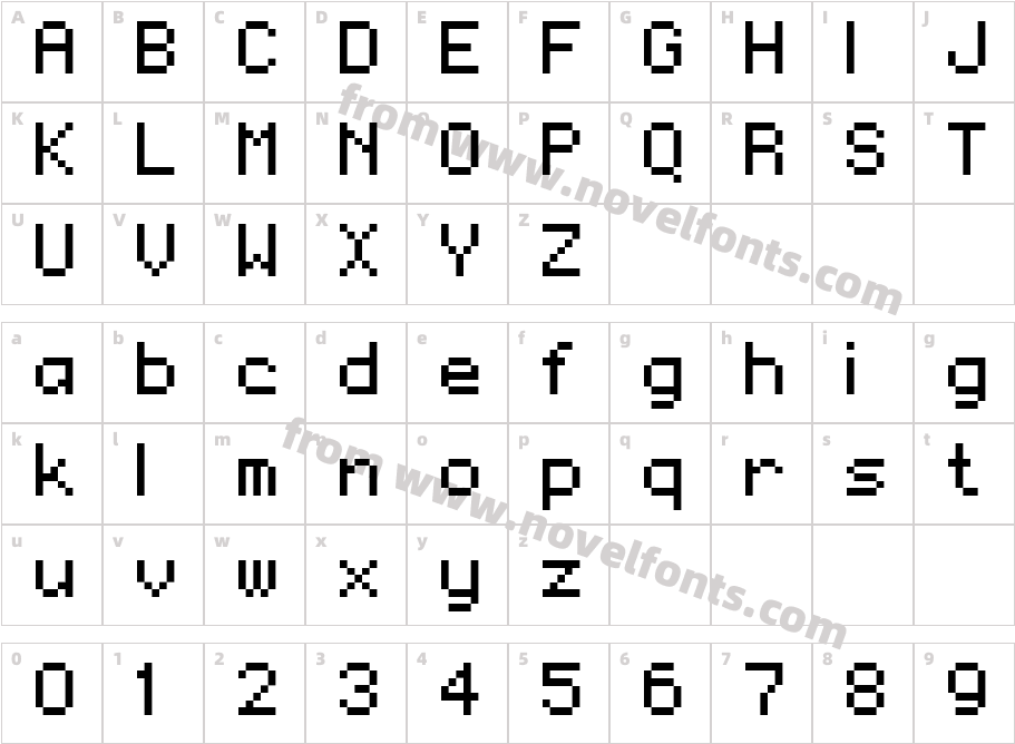 HachipochiEightAlCharacter Map