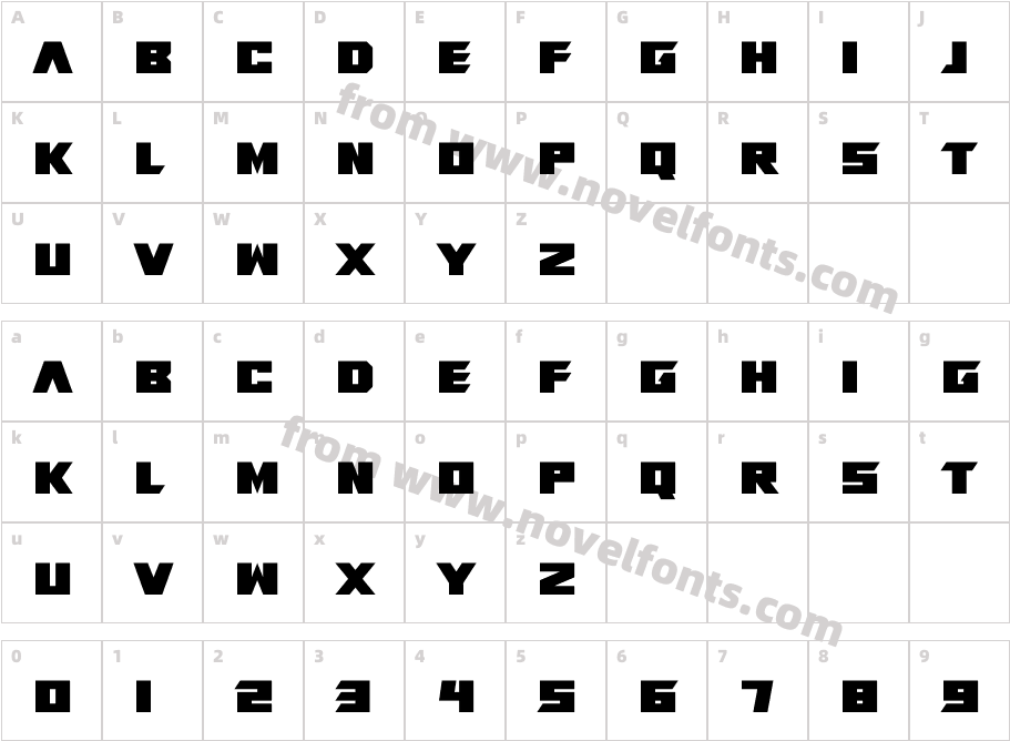 Alien FutureCharacter Map