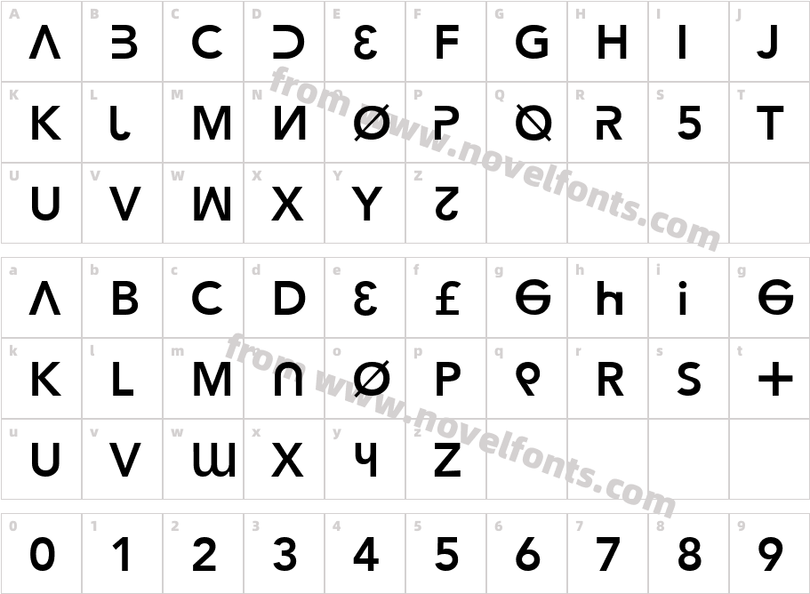 Hacker ArgotCharacter Map