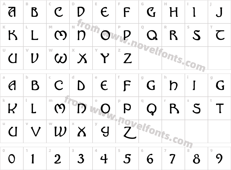 HadleyCharacter Map