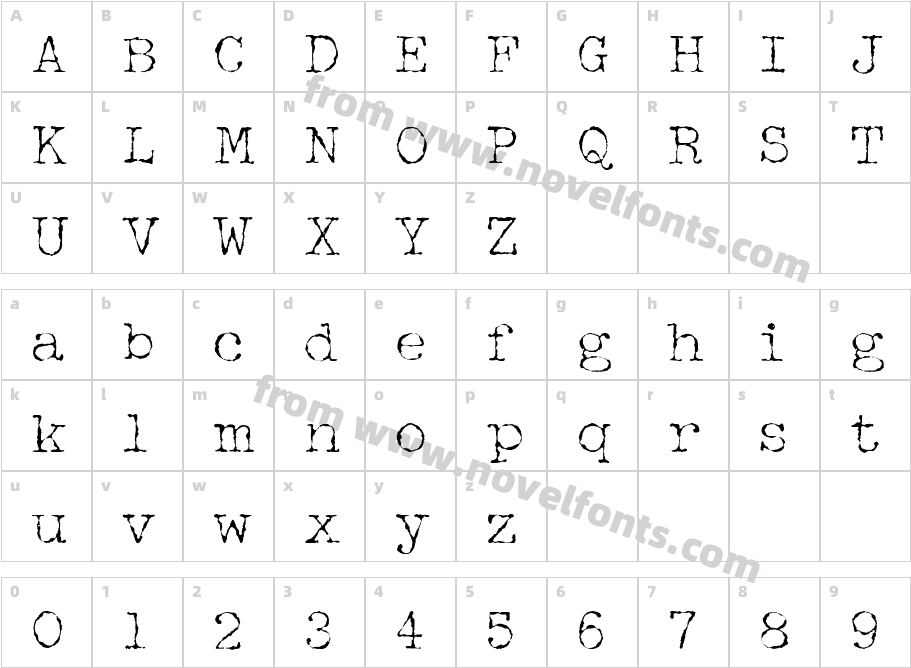 Halbstarke PicaCharacter Map