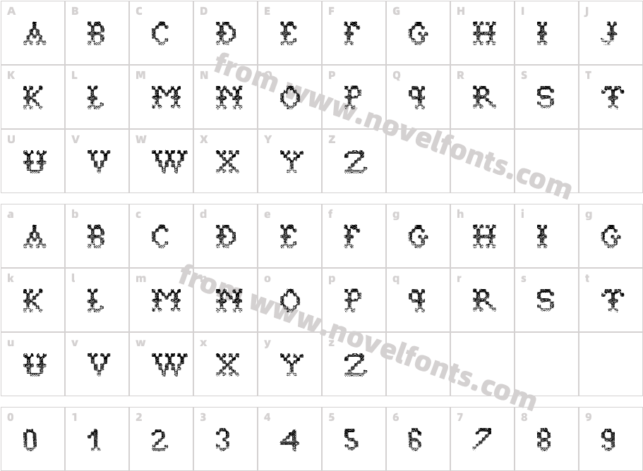 AlienSweaterCharacter Map