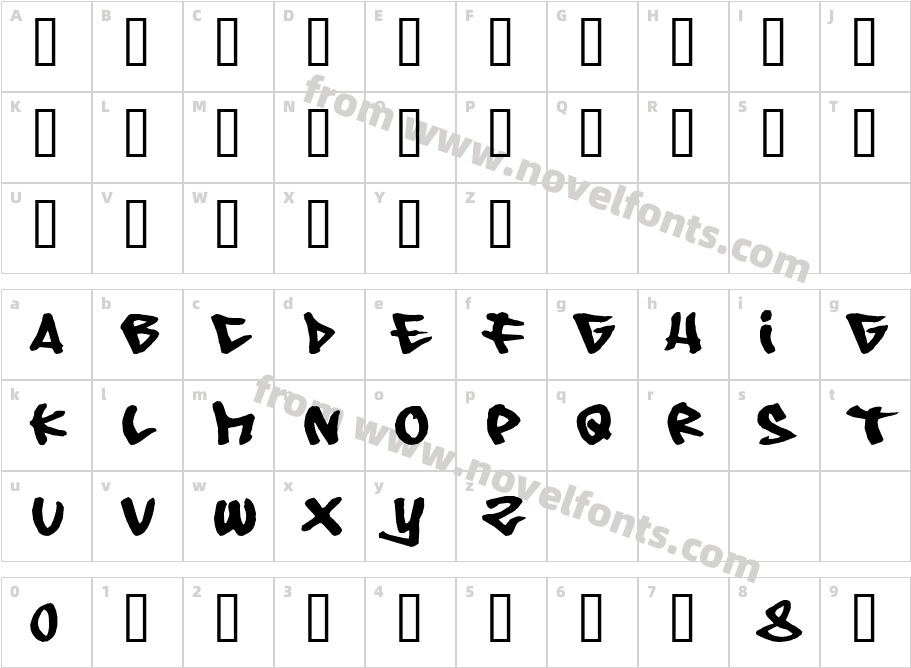 08 UndergroundCharacter Map