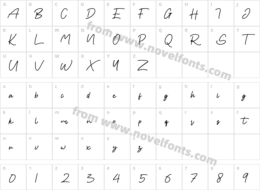 Hany PetterCharacter Map