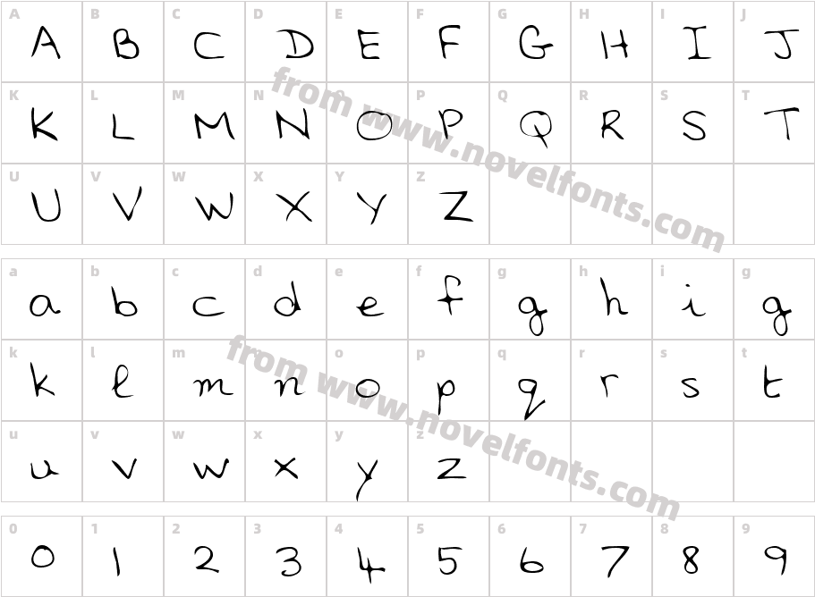 AlinasHand-PlainCharacter Map