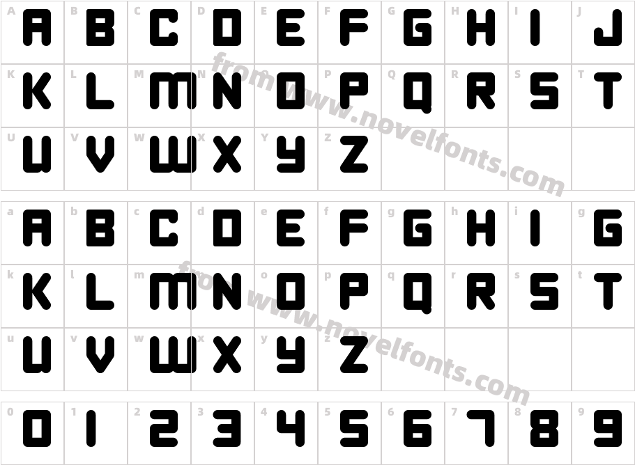 Happy BombCharacter Map