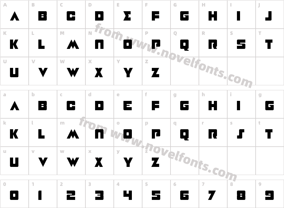 Happy TalkCharacter Map