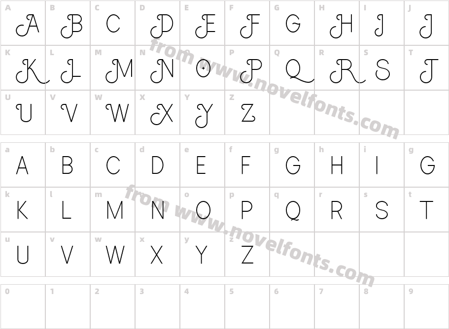 HeroumCharacter Map