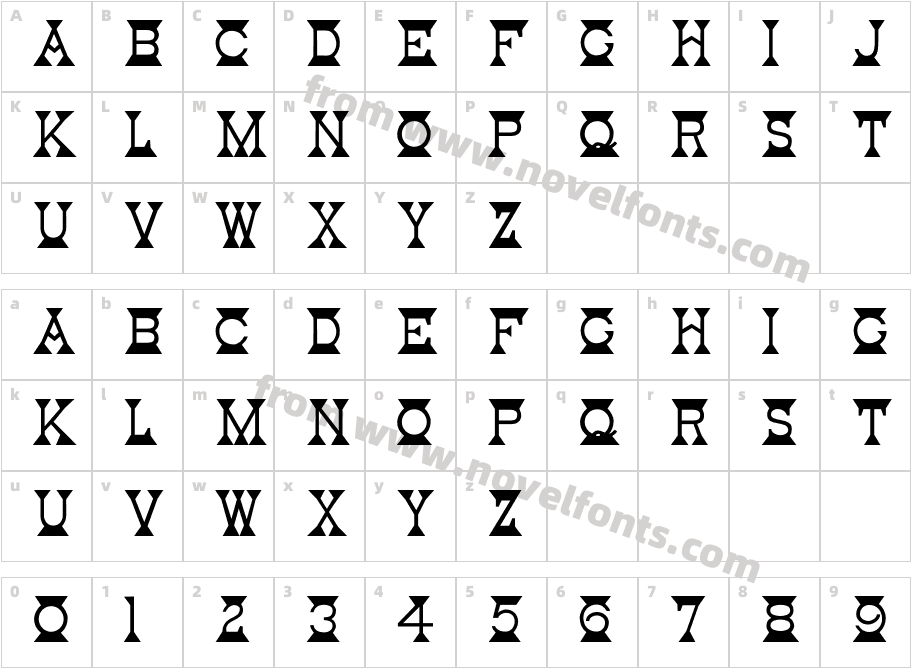 HasterCharacter Map