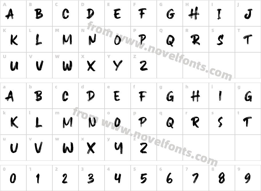 InspireCharacter Map