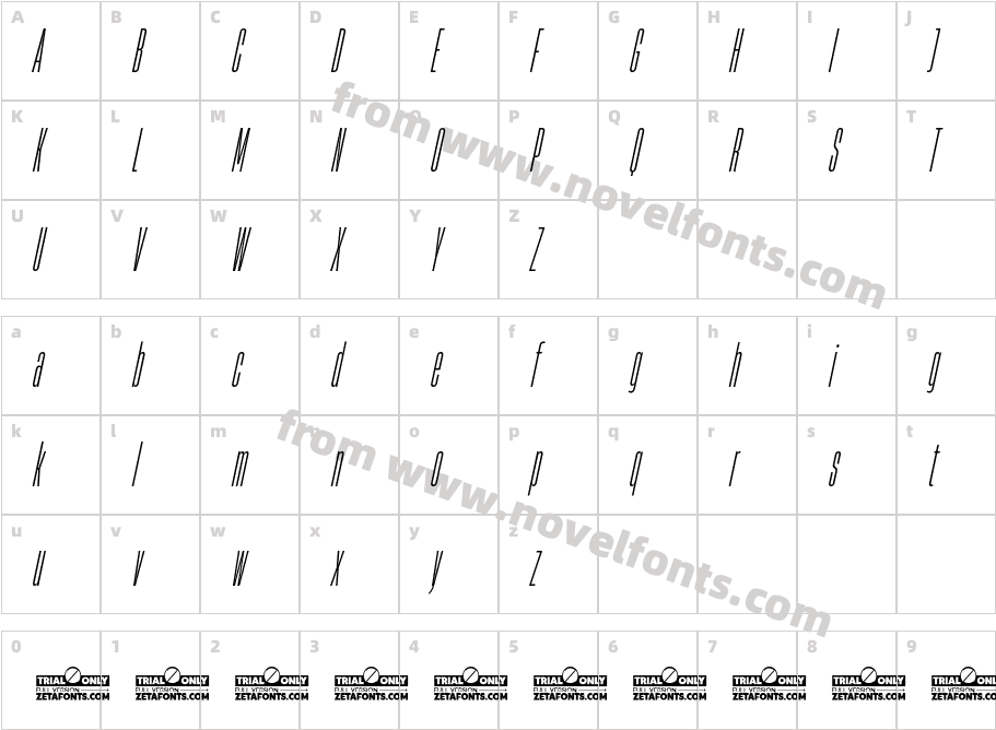 HeadingNow Trial 03 BookCharacter Map