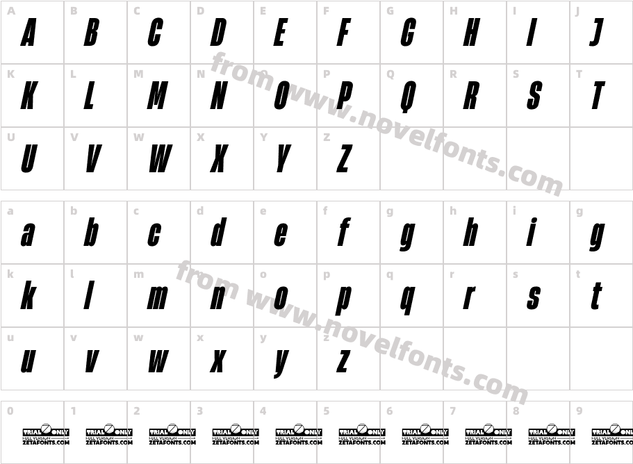 HeadingNow Trial 38 HeavyCharacter Map