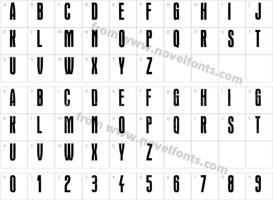 Headline CrackCharacter Map