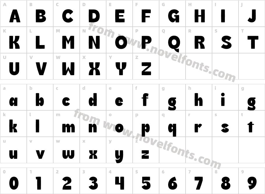 HeatrixCharacter Map