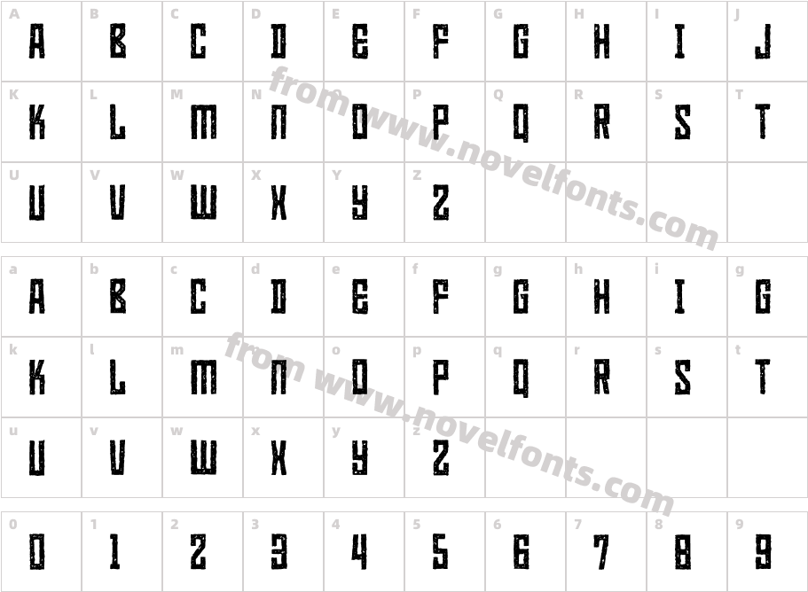 HeatwerkDEMOCharacter Map