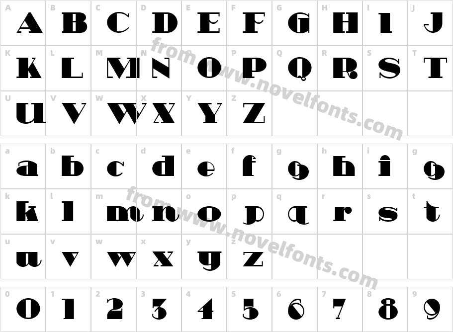 Heavy Tripp NFCharacter Map