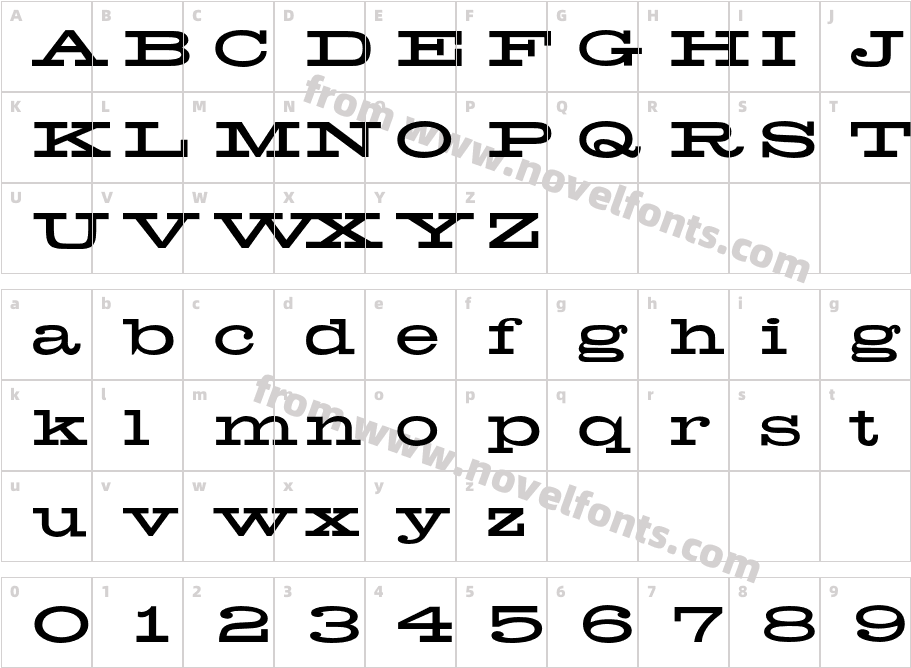 Helenic-ExtCharacter Map