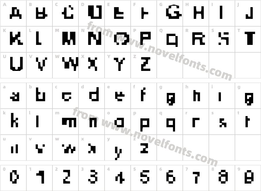 HeliosphereCharacter Map