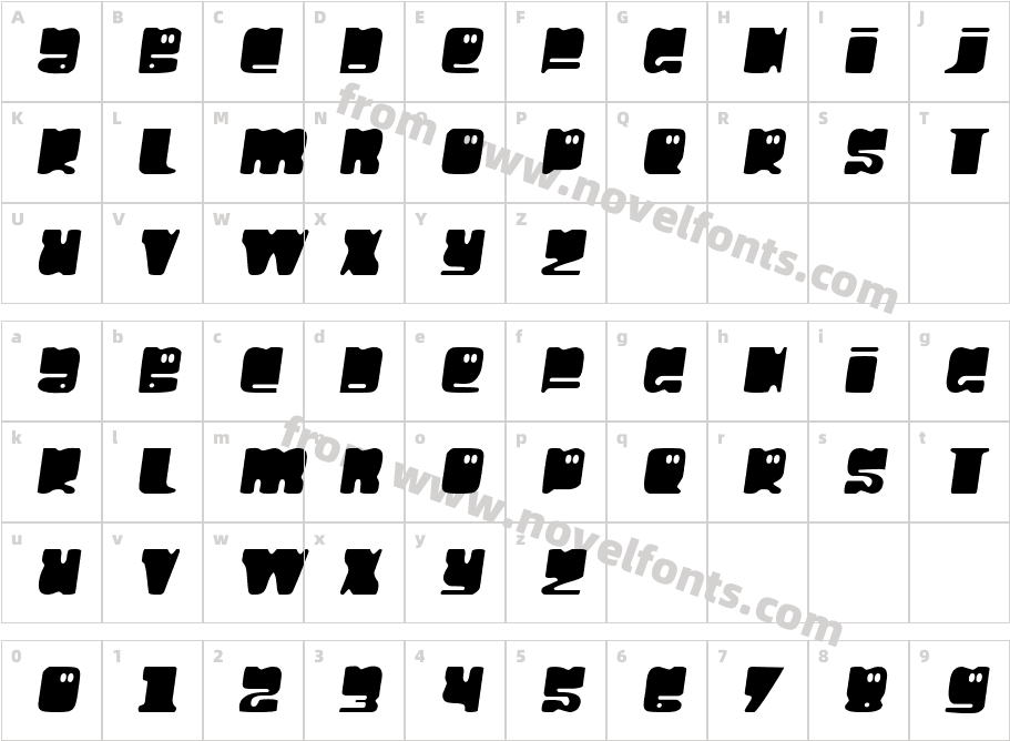 Hello LarryCharacter Map