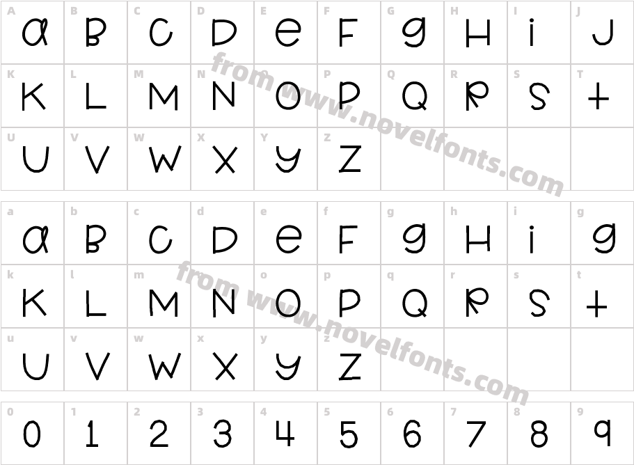 HelloKindergartenCharacter Map