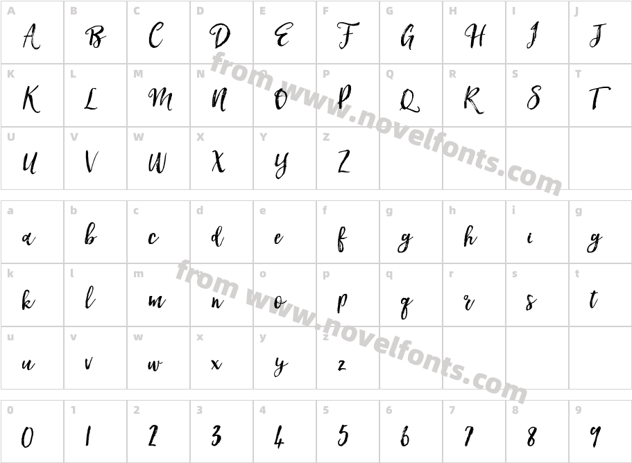 HelloSunshineAlt1Character Map