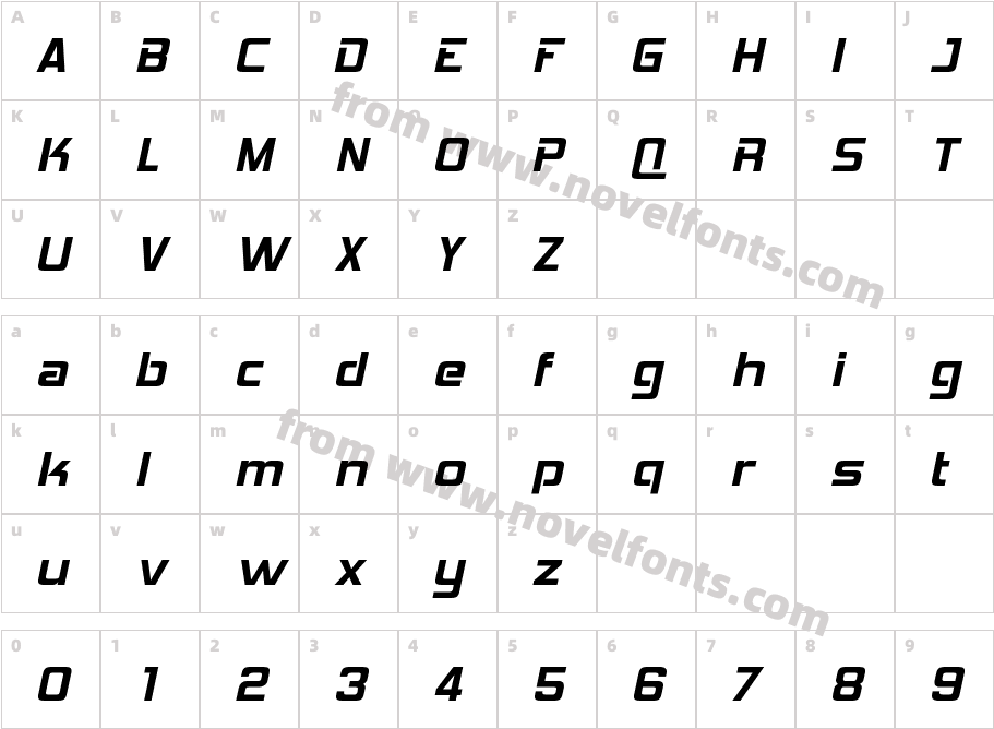 Hemi Head 426Character Map