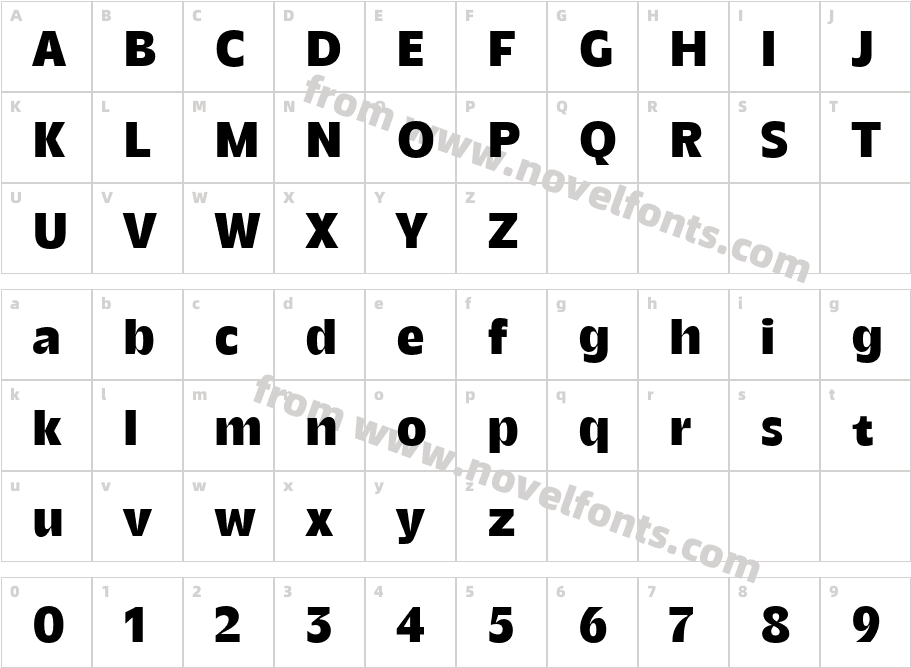 Marsel TRIAL BlackCharacter Map